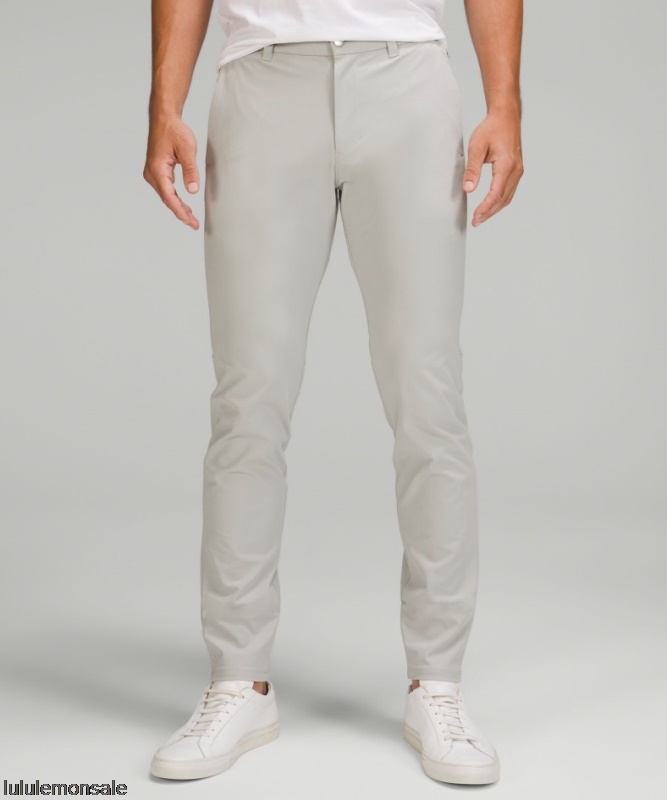 Lululemon Deutschland DELULU1028 | Seal Grey Commission Slim-Fit Hose 34 Warpstreme